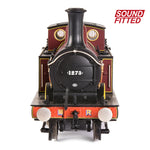 Bachmann 31-740SF OO Gauge MR 1532 (1P) Tank 1273 Midland Railway Crimson Lake - DCC SOUND