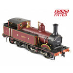 Bachmann 31-740SF OO Gauge MR 1532 (1P) Tank 1273 Midland Railway Crimson Lake - DCC SOUND