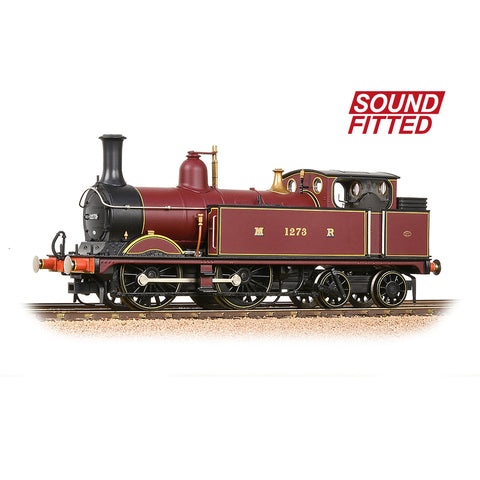 Bachmann 31-740SF OO Gauge MR 1532 (1P) Tank 1273 Midland Railway Crimson Lake - DCC SOUND