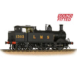 Bachmann 31-741SF OO Gauge MR 1532 (1P) Tank 1303 LMS Black (Original) - DCC SOUND