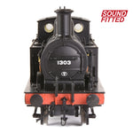Bachmann 31-741SF OO Gauge MR 1532 (1P) Tank 1303 LMS Black (Original) - DCC SOUND