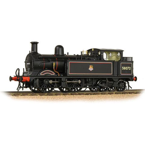 Bachmann 31-742 OO Gauge MR 1532 (1P) Tank 58072 BR Lined Black (Early Emblem)