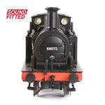 Bachmann 31-742SF OO Gauge MR 1532 (1P) Tank 58072 BR Lined Black (Early Emblem) - DCC SOUND