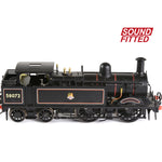 Bachmann 31-742SF OO Gauge MR 1532 (1P) Tank 58072 BR Lined Black (Early Emblem) - DCC SOUND