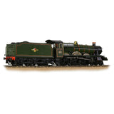 Bachmann 31-786 OO Gauge GWR 'Modified Hall' 6998 'Burton Agnes Hall' BR Lined Green (Late Cr.)