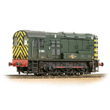 Bachmann 32-116B OO Gauge Class 08 D3881 BR Green (Wasp Stripes) [W]