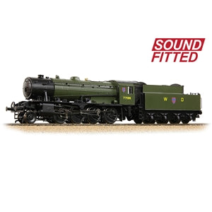 Bachmann 32-255BSF OO Gauge WD Austerity 77196 WD Khaki Green (DCC SOUND)