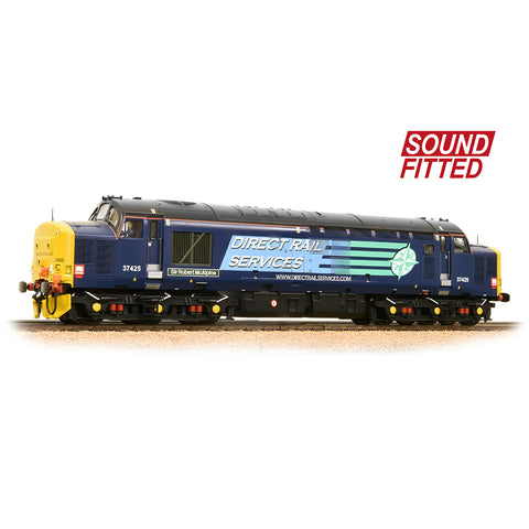Bachmann 32-370NFDS OO Gauge DRS Class 37 No 37425 Concrete Bob - DCC SOUND