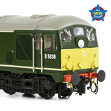 Bachmann 32-415 OO Gauge Class 24/0 D5036 Disc Headcode BR Green (Small Yellow Panels)