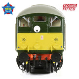 Bachmann 32-415SF OO Gauge Class 24/0 D5036 Disc H/C BR Green (SYP) SOUND FITTED