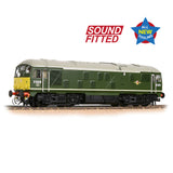 Bachmann 32-415SF OO Gauge Class 24/0 D5036 Disc H/C BR Green (SYP) SOUND FITTED