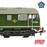 Bachmann 32-443SF OO Gauge Class 24/1 D5094 Disc Headcode BR Green (Late Crest)