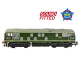 Bachmann 32-443SF OO Gauge Class 24/1 D5094 Disc Headcode BR Green (Late Crest)