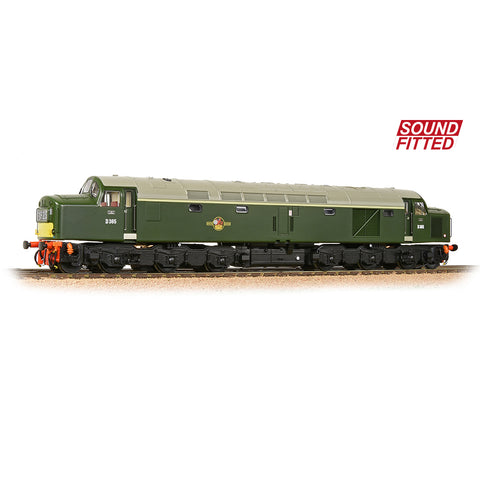 Bachmann 32-485SF OO Gauge Class 40 Centre Headcode D365 BR Green (Small Yellow Panels) - DCC SOUND