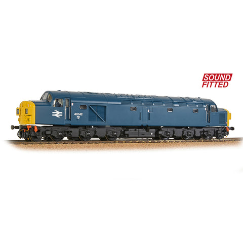 Bachmann 32-486SF OO Gauge Class 40 Split Headcode 40142 BR Blue DCC SOUND