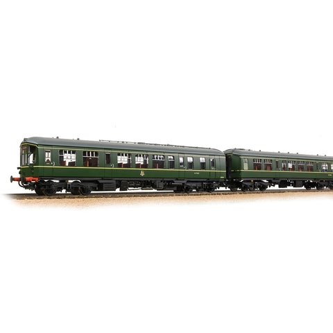 Bachmann 32-518 OO Gauge Derby Lightweight 2-Car DMU BR Green (Early Emblem)