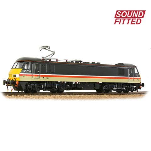 Bachmann 32-613SF OO Gauge Class 90 90026 BR InterCity (Mainline) DCC SOUND