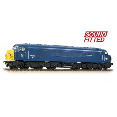 Bachmann 32-677BSF OO Gauge Class 45/0 Split Headcode 45060 'Sherwood Forester' BR Blue