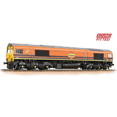 Bachmann 32-739SF OO Gauge Class 66/4 66419 Freightliner G&W - Sound Fitted