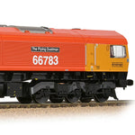 Bachmann 32-741 OO Gauge Class 66/7 66783 'The Flying Dustman' GBRf 'Biffa' Red