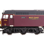 Bachmann 32-765 OO Gauge Class 57/3 57313 WCRC Maroon