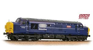 Bachmann 32-775TLDS OO Gauge Class 37/0 37055 Rail Celebrity DCC SOUND