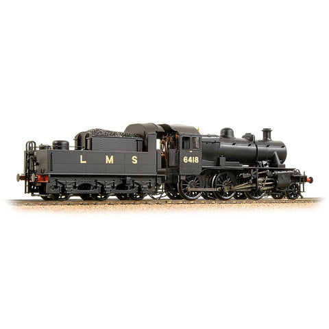 Bachmann 32-830A OO Gauge LMS Black Ivatt 2MT 6418