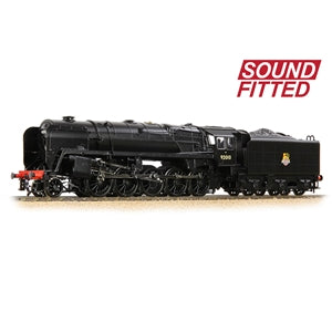 Bachmann 32-852BSF OO Gauge BR Standard 9F with BR1F Tender 92010 BR Black (Early Emblem)