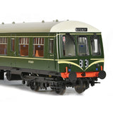 Bachmann 32-900C OO Gauge Class 108 2-Car DMU BR Green (Speed Whiskers)