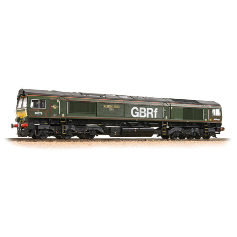 Bachmann 32-983 OO Gauge Class 66/7 66779 'Evening Star' GBRf Brunswick Green