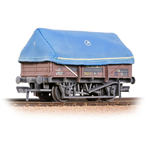 Bachmann 33-085A OO Gauge BR 5 Plank China Clay Wagon w Hood