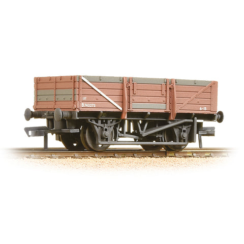 Bachmann 33-087 OO Gauge 5 Plank China Clay Wagon BR Bauxite