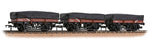 Bachmann 33-091 OO Gauge 5 Plank China Clay 3-Wagon Pack BR Bauxite (Early) w Tarps