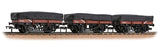 Bachmann 33-091 OO Gauge 5 Plank China Clay 3-Wagon Pack BR Bauxite (Early) w Tarps