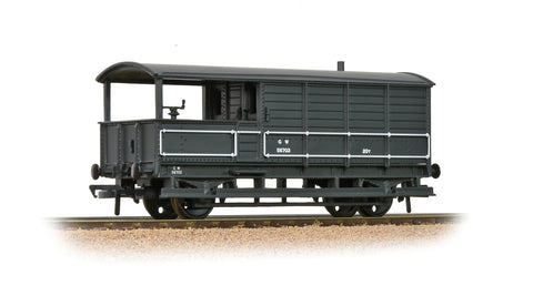 Bachmann 33-300H OO Gauge GWR 20T 'Toad' Brake Van GWR Grey
