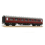 Bachmann 34-387 OO Gauge LNER Thompson Second Corridor Coach BR Maroon