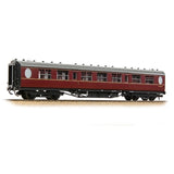 Bachmann 34-387 OO Gauge LNER Thompson Second Corridor Coach BR Maroon