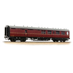Bachmann 34-462A OO Gauge LNER Thompson Brake Second Corridor Coach BR Maroon