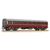 Bachmann 34-604C OO Gauge BR Maroon 57ft Suburban 2nd Coach