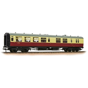 Bachmann 34-727A OO Gauge Bulleid Brake 3rd Semi-Open Coach 15'' Vents BR Crim/Crm