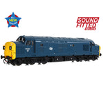 Bachmann 35-301SFX OO Gauge Class 37/0 Split Headcode 37034 BR Blue (SUPER DELUXE)