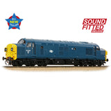 Bachmann 35-301SFX OO Gauge Class 37/0 Split Headcode 37034 BR Blue (SUPER DELUXE)