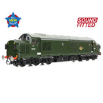 Bachmann 35-302SF OO Gauge Class 37/0 Split Headcode D6710 BR Green (Late Crest)  (SOUND FITTED)