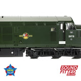 Bachmann 35-302SFX OO Gauge Class 37/0 Split Headcode D6710 BR Green (Late Crest) (SOUND FITTED DELUXE)