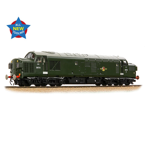Bachmann 35-302 OO Gauge Class 37/0 Split Headcode D6710 BR Green (Late Crest)