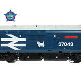 Bachmann 35-304 OO Gauge Class 37/0 Split Headcode 37043 'Loch Lomond' BR Blue (Large Logo)