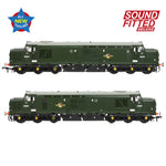 Bachmann 35-306SFX OO Gauge Class 37/0 Centre Headcode D6829 BR Green (Small Yellow Panels) (SOUND FITTED DELUXE)