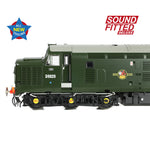 Bachmann 35-306SFX OO Gauge Class 37/0 Centre Headcode D6829 BR Green (Small Yellow Panels) (SOUND FITTED DELUXE)