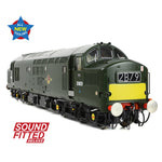 Bachmann 35-306SFX OO Gauge Class 37/0 Centre Headcode D6829 BR Green (Small Yellow Panels) (SOUND FITTED DELUXE)