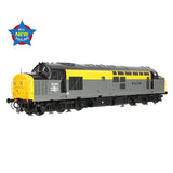 Bachmann 35-308 OO Gauge Class 37/0 Centre H/C 37201 'St. Margaret' BR Eng. Grey & Yellow